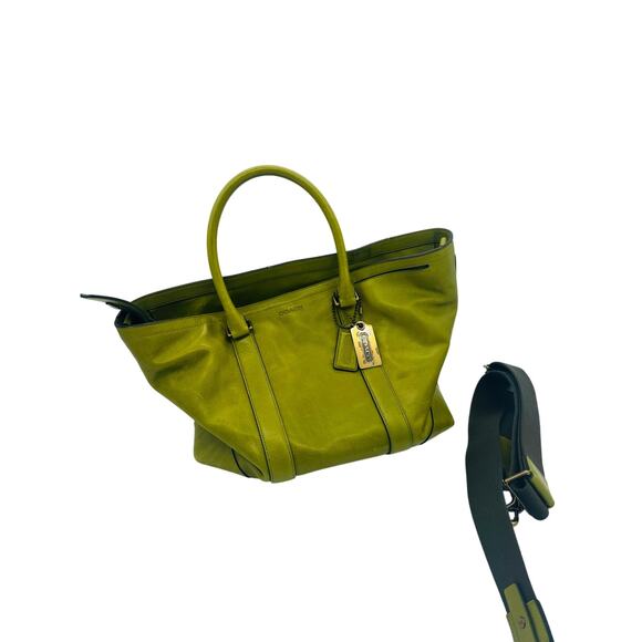 Coach MBK Leather Weekend Tote - Picture 4 of 12